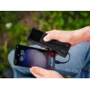Pārnēsājams ārējais akumulators TRACER Quant 10000 mAh Li-Ion, PD & QC3.0, 3 pieslēgvietas (2×USB-C, 1×USB-A), 100W, melns