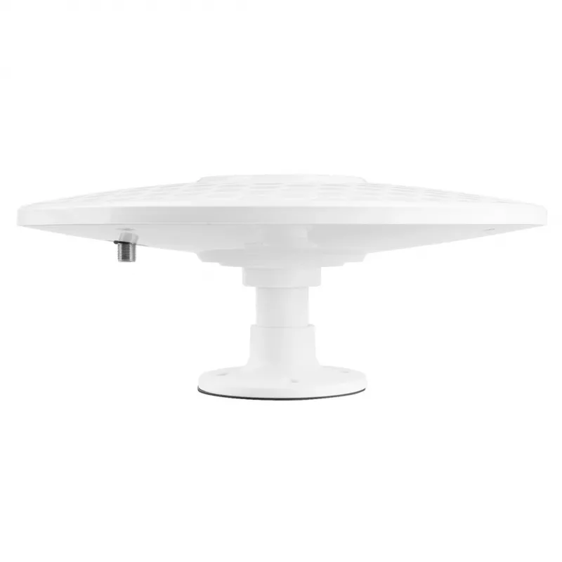 Daudzvirzienu aktīvā DVB-T/T2 HEVC antena MACLEAN MCTV-104 — āra kemperu stiprinājums, 174–230 un 470–698 MHz, USB 5 V