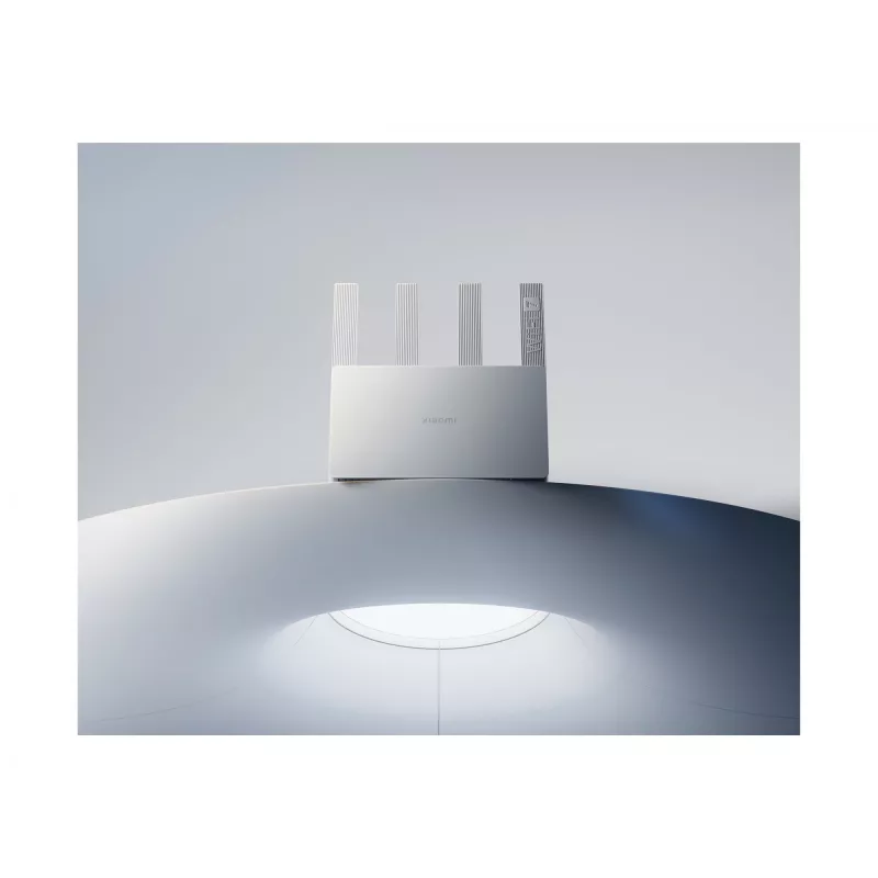 Pārnēsājams bezvadu maršrutētājs Xiaomi BE3600 — Divjoslu 2.4/5 GHz, Wi‑Fi 7 (802.11be), 2.5 Gigabit Ethernet, 4× LAN, 2x2 antenas, Balts