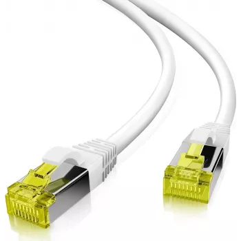 Tīkla kabelis Helos 263822 balts 25m Cat6a S/FTP