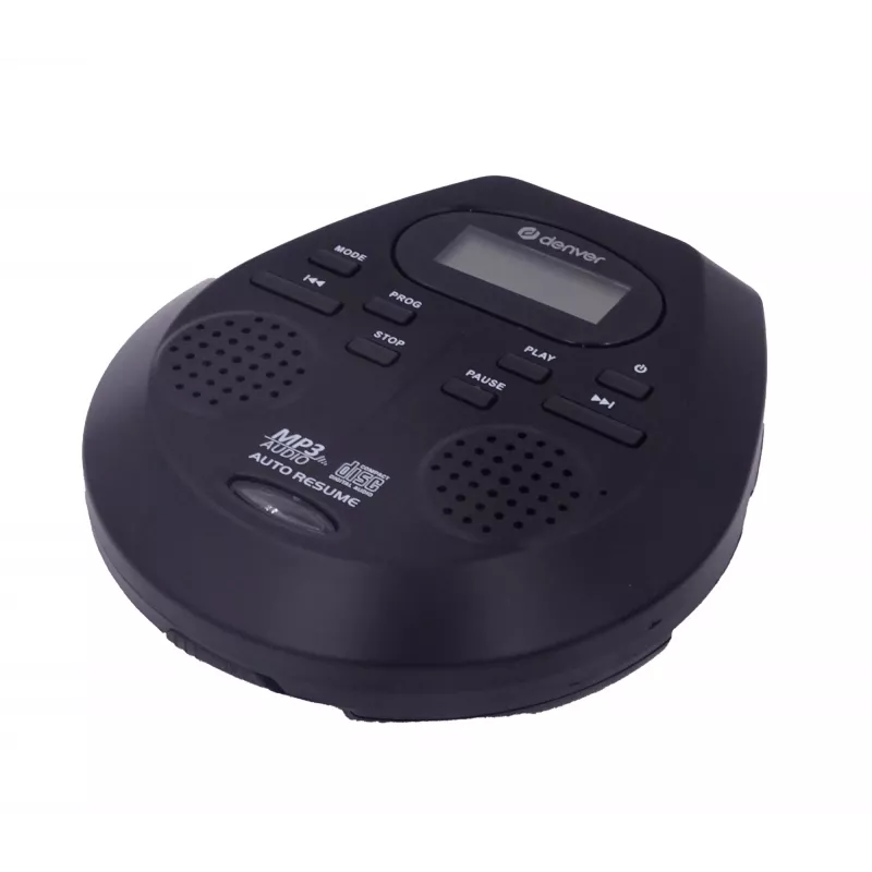Portable CD player Denver DMP-395B Melns MP3 playback LCD display