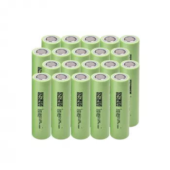 Uzlādējamā baterija zaļa Cell 20GC18650NMC29 18650 Li-Ion 3,7 V 2900 mAh, iepakojumā 20 gab.