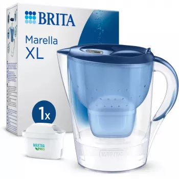 Brita Marella XL ūdens filtra krūze ar Maxtra+ filtru, zila