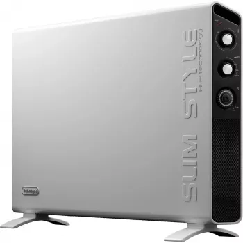 De’Longhi HCX3220FTS elektriskais telpu sildītājs, melns, balts 2000 W ventilatora elektriskais sildītājs
