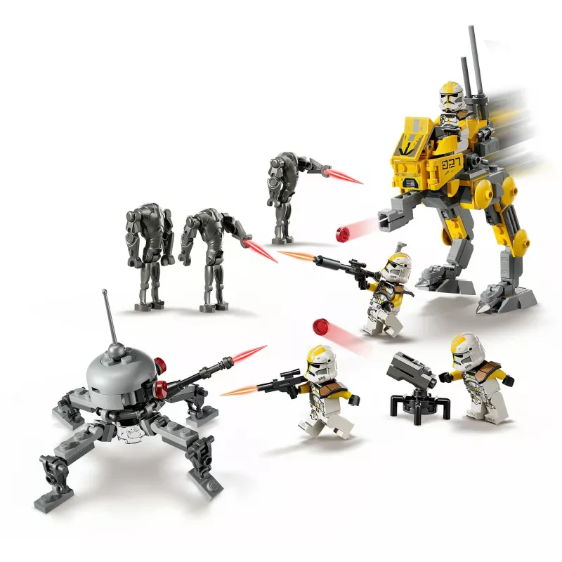 LEGO Star Wars komplekts 327th Star Corps Clone Troopers Battle 75431 — 258 detaļas, 7 minifigūras, vecumam 7+