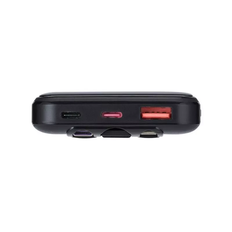 Ārējais akumulators USB 10000MAH/VA2211 melns Rivacase