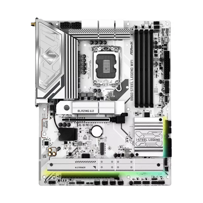 ASRock B860 Steel Legend WiFi ATX mātesplate
