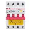 Noplūdes strāvas aizsargslēdzis HiSmart NV821921 4P 16A 30mA