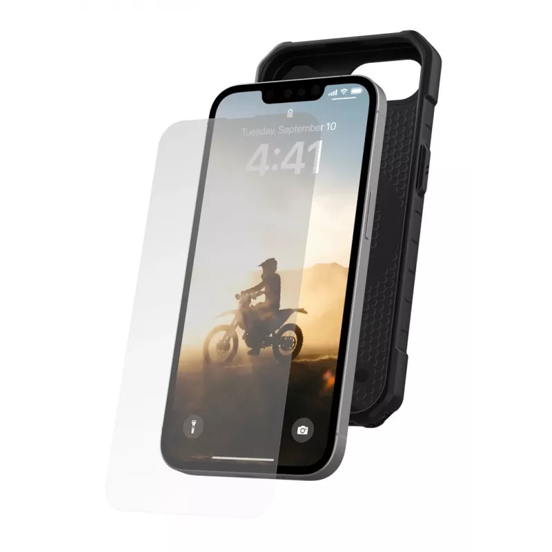 Urban Armor Gear 14437311NA mobilā tālruņa ekrāna/aizmugures aizsargs Caurspīdīgs ekrāna aizsargs Apple 1 gab.