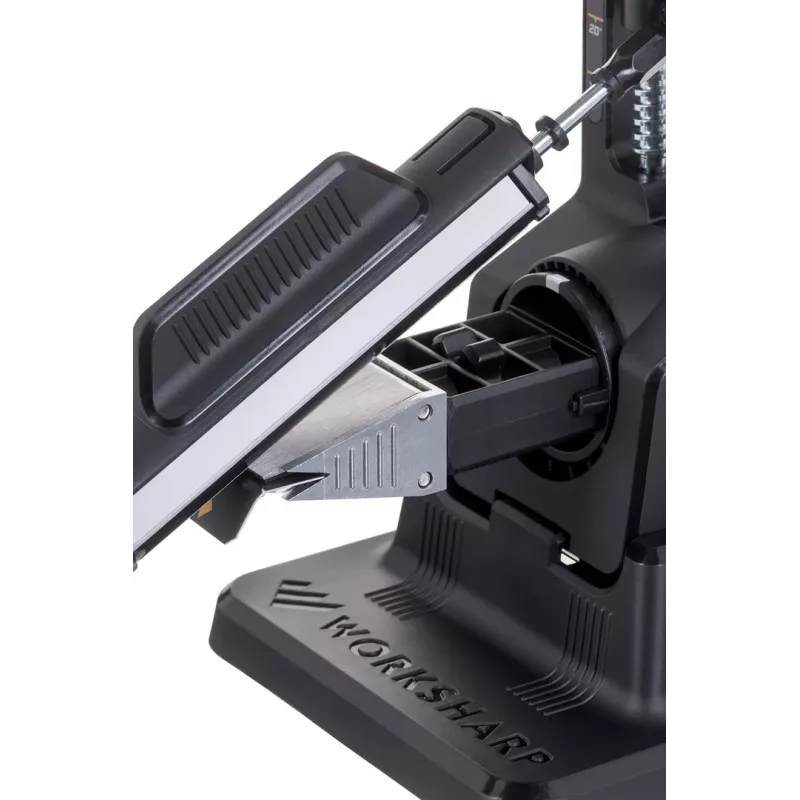 Nažu asināmais Work Sharp Precision Adjust 09DX164 regulējams leņķis ar keramisko slīpēšanas stieni, dimanta plāksnēm, melns, 243,8×165,1×143,3 mm