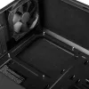 PC korpuss MODECOM Oberon Pro Midi Tower — melns, atbalsta ATX/microATX/ITX, 7 paplašināšanas sloti, līdz 395 mm GPU, 5 HDD/3 SSD nodalījumi