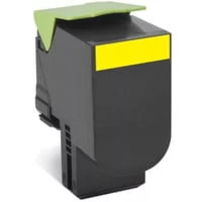 Lexmark 80C2SYE tonera kasetne 1 gab. Oriģināla dzeltena