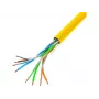 LANBERG tīkla kabelis LCU5-10CC-0305-Y U/UTP Cat5e 305 m, 24 AWG CCA, dzeltens
