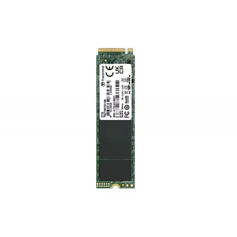 SSD disks Transcend 2TB M.2 PCIe Gen3 x4 NVMe TS2TMTE110S