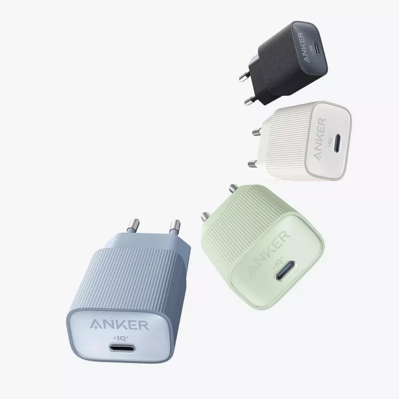 Iekštelpu lādētājs Anker 511 Nano A2337G11 — 30 W USB-C, melns