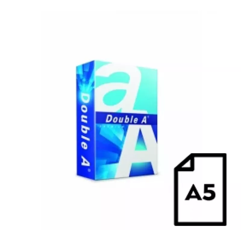 Papīrs Double A (A kategorija), A5, 80 g, 500 loksnes