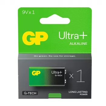 Sārma baterija 6LR61 9V GP ULTRA+ 1 gab.