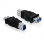USB adapteris DeLOCK USB 3.0-B M uz USB 3.0-A FM 65179