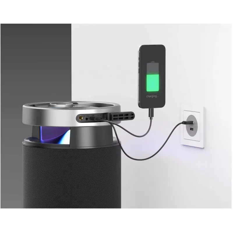 Pārnēsājams Bluetooth skaļrunis SENCOR Resonex Lounge 130W, IPX7 ūdensizturīgs, TWS, LED apgaismojums