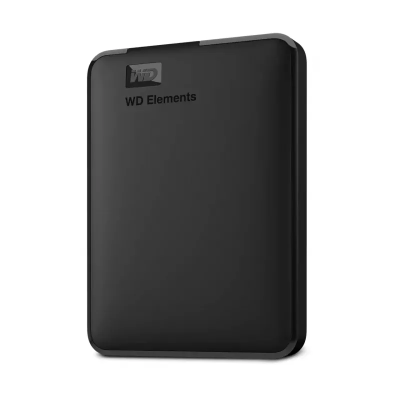 WD Elements WD pārnēsājamais — 1 TB, 1 TB, 2.0/3.2 1. paaudze (3.1 1. paaudze), melns