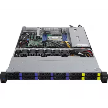 ASRock 1U8S4E-GENOA/2T servera bezatslēgas sistēma ar SoC ligzdu SP5 (LGA 6096) Rack (1U)
