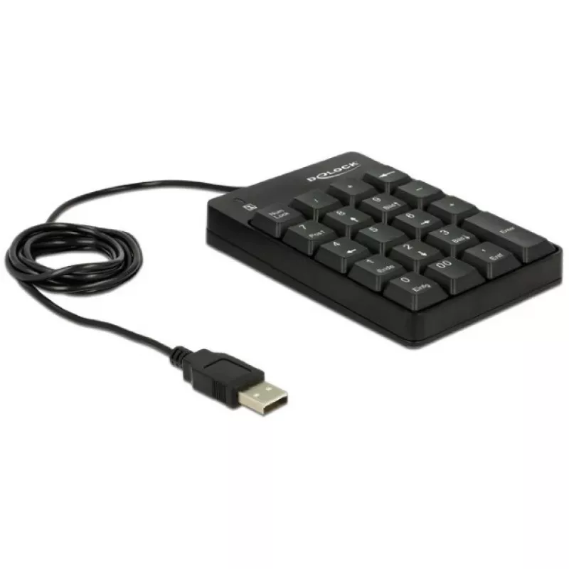 Cipartastatūra DeLOCK 12481 Universal USB melna