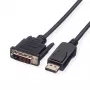 DisplayPort kabelis VALUE DP-DVI (24+1) LSZH vīr./vīr. 5 m