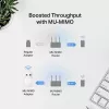 Tīkla USB adapteris MERCUSYS MA30N — Divu joslu Wi‑Fi (2,4/5 GHz), 400/867 Mb/s, USB 2.0, iebūvēta antena, balts