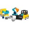 LEGO DUPLO 10475 3-in-1 Celtniecības transportlīdzekļi