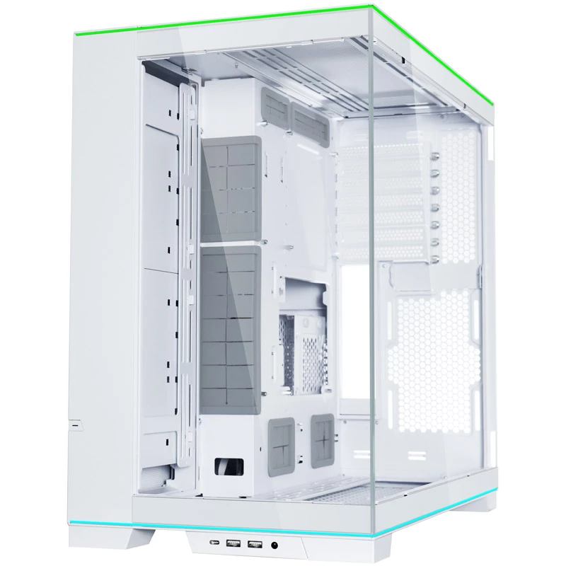 PC Case Lian Li O11D EVO RGB Tower balta
