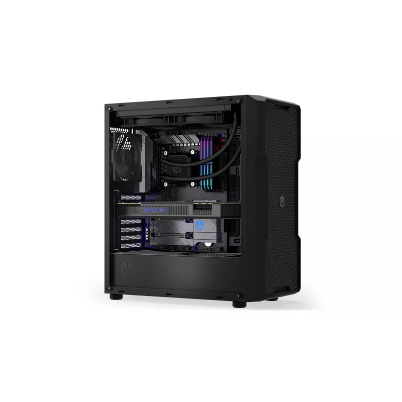 ENDORFY Navis F280 procesora daudzfunkcionālais šķidruma dzesētājs 14 cm melns