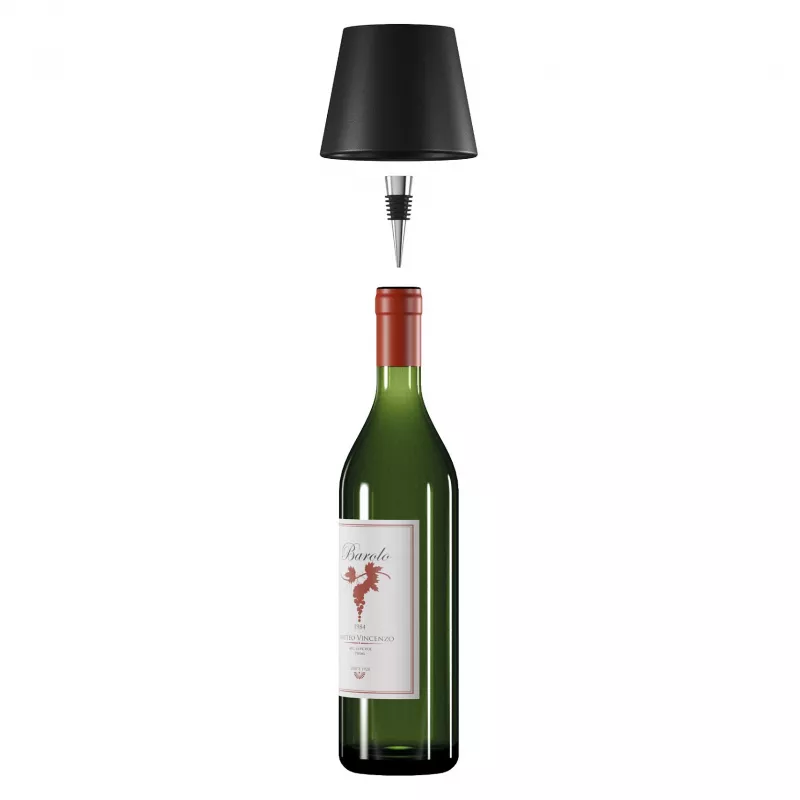 LED galda lampa RealPower TableLight 360 3W melna IP44