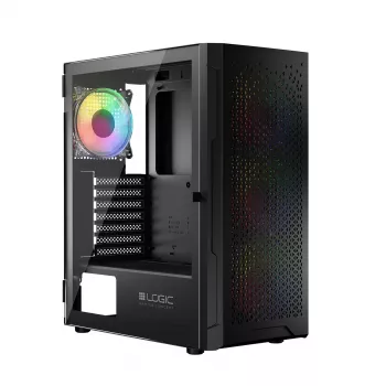 Logic ARAMIS ARGB MINIDI USB 3.0 korpuss melns