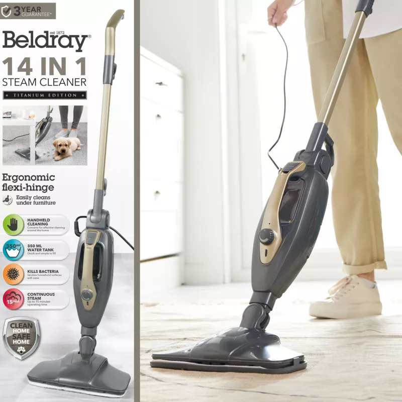 Beldray BEL01732TTVDE 14 in1 Tvaika tīrītājs