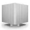 Streacom DB4 bezventilatora kubveida korpuss + Nano 120 W barošanas avots - sudraba