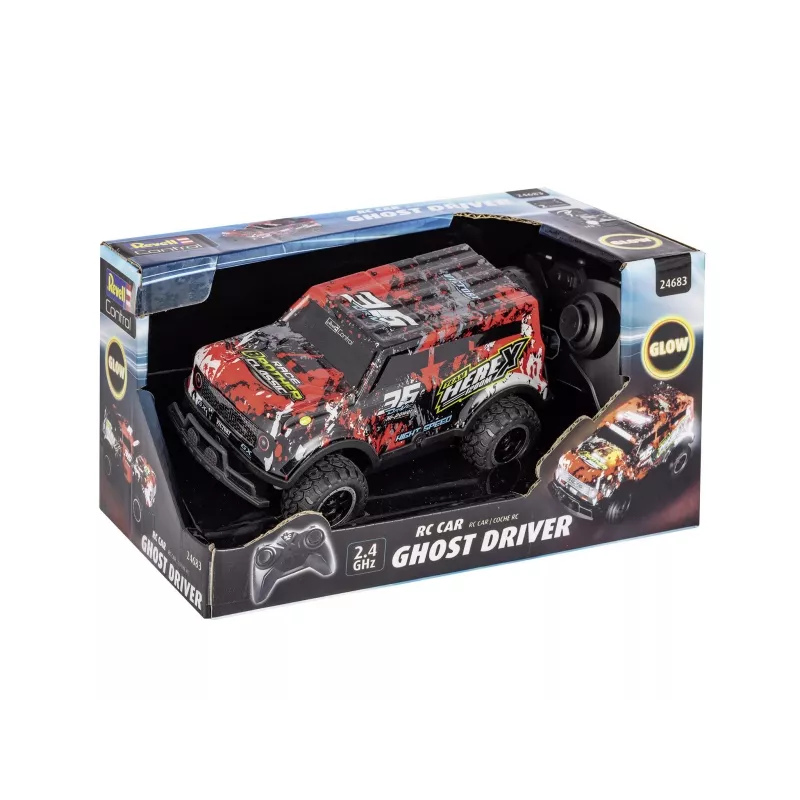 REVELL RC auto Ghost Driver sarkans 24683