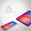 USB C/A tīkla lādētājs YENKEE YAC G38 20W 3A ar Power Delivery atbalstu (USB‑C un USB‑A)