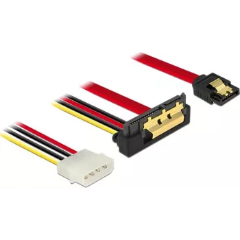 SATA vads DeLOCK 85231 0.3m SATA 7 kontaktu + Molex 4 kontaktu