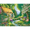 Ravensburger CreArt gleznošanas pēc cipariem komplekts Landhaus am Fluss (Lauku māja pie upes)