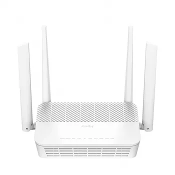 Galda Wi‑Fi 6 maršrutētājs Cudy WR3000H — AX3000, divu joslu 2,4/5 GHz, 2,5G WAN, Gigabit LAN (4 porti)