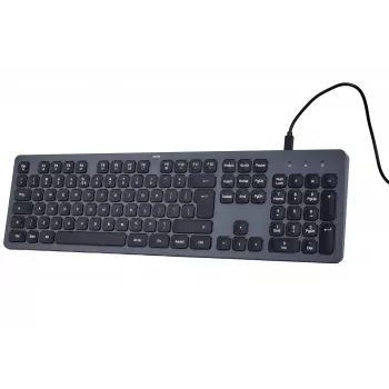 vadu tastatūra CK-400 melni pelēka
