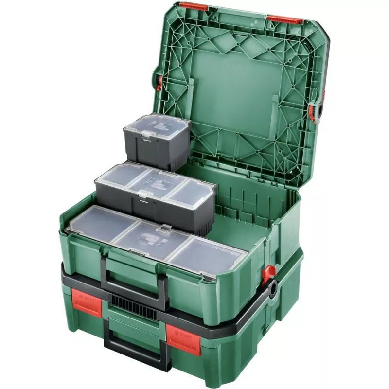 Bosch SystemBox uzglabāšanas kaste taisnstūrveida polipropilēna (PP) melna, zaļa