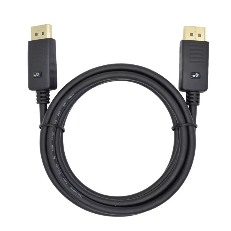 TB DisplayPort kabelis M-M 1,8 m, melns (AKTBXVDMDPPG18B)