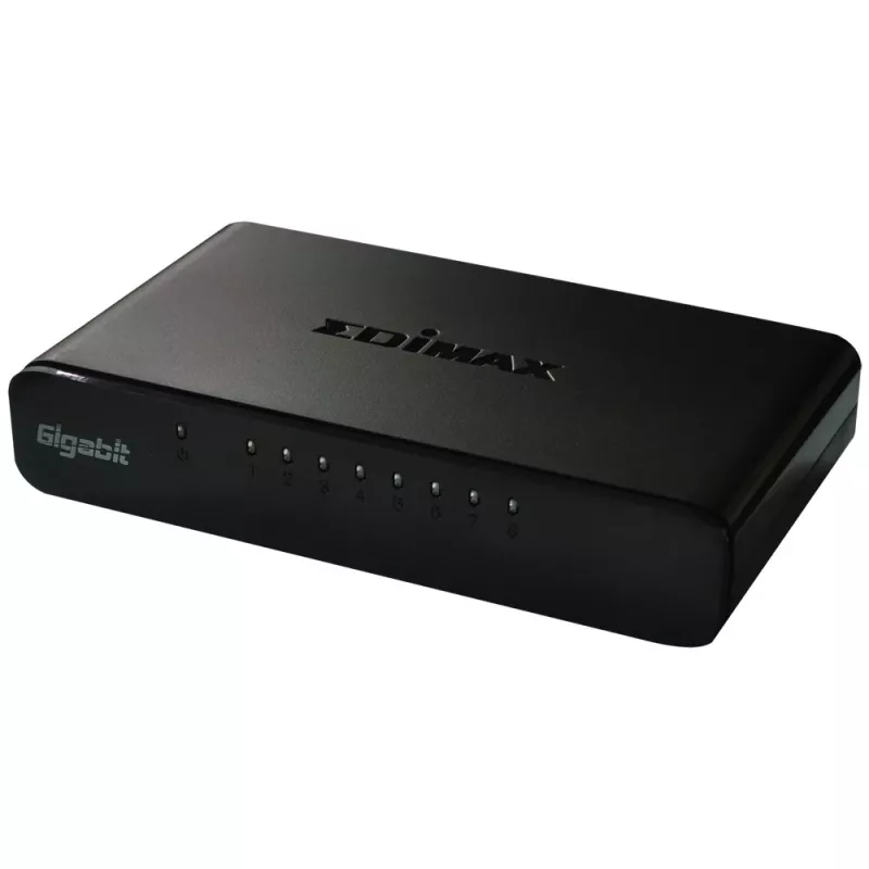 Edimax ES-5800G V3 tīkla slēdzis Nevadāms Gigabit Ethernet (10/100/1000) Melns
