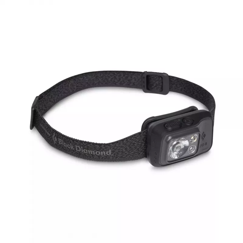 Melns Diamond SPOT 400-R HEADLAMP GRAPHITE galvas lukturis