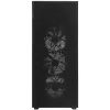 InWin Modfree Deluxe Big-Tower rūdīta stikla korpuss – melns