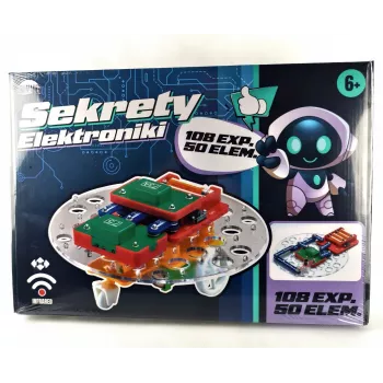 Izglītojošs elektronikas komplekts Dromader Zestaw Sekrety elektroniki - Inteliģentais transportlīdzeklis