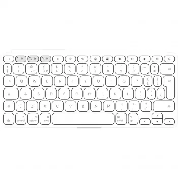 Logitech Keys-To-Go 2 tastatūra Universāla Bluetooth QWERTY US International Balta