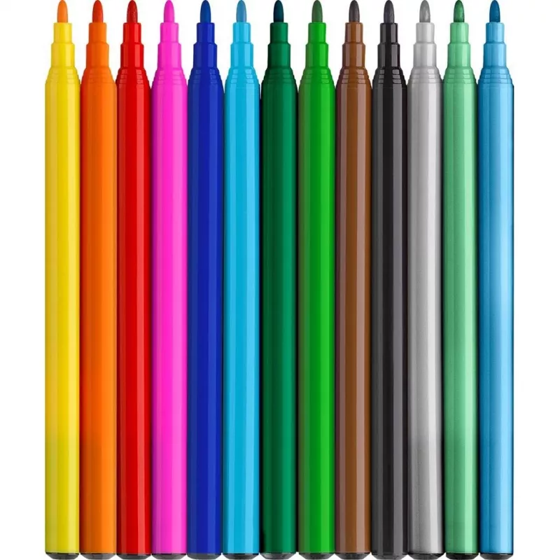 Flomāsters Faber-Castell 554214 Daudzkrāsu 13 gab.