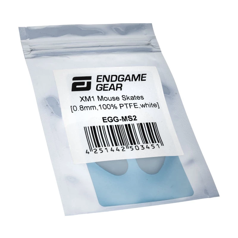 Peles kājiņu rezerves daļas Endgame Gear EGG-MS2 — polietilēns, balta, spēļu pelēm